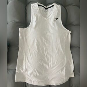 Gymshark White Tank Top